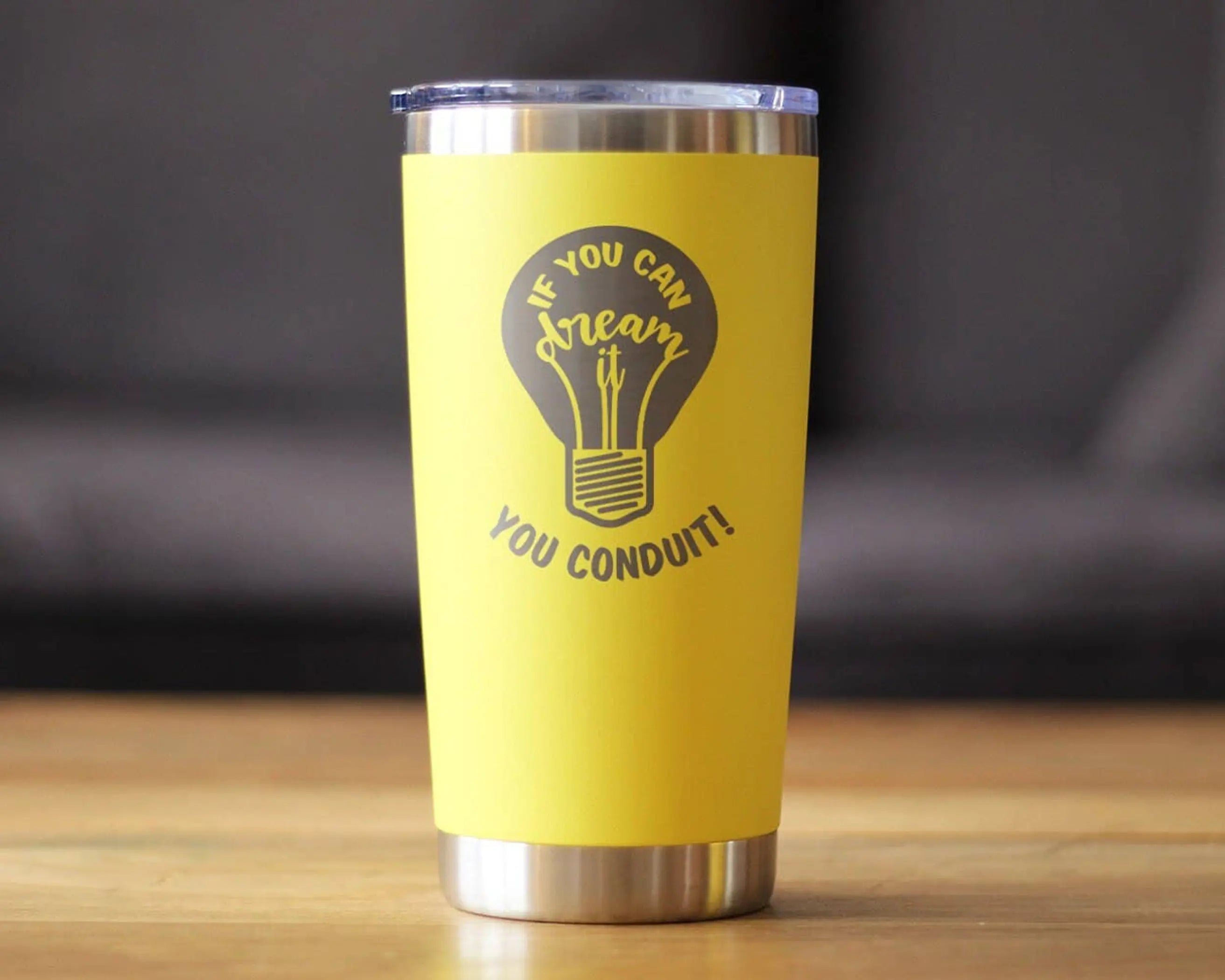 You Conduit Insulated Travel Tumbler - Electrician Gifts Bevvee