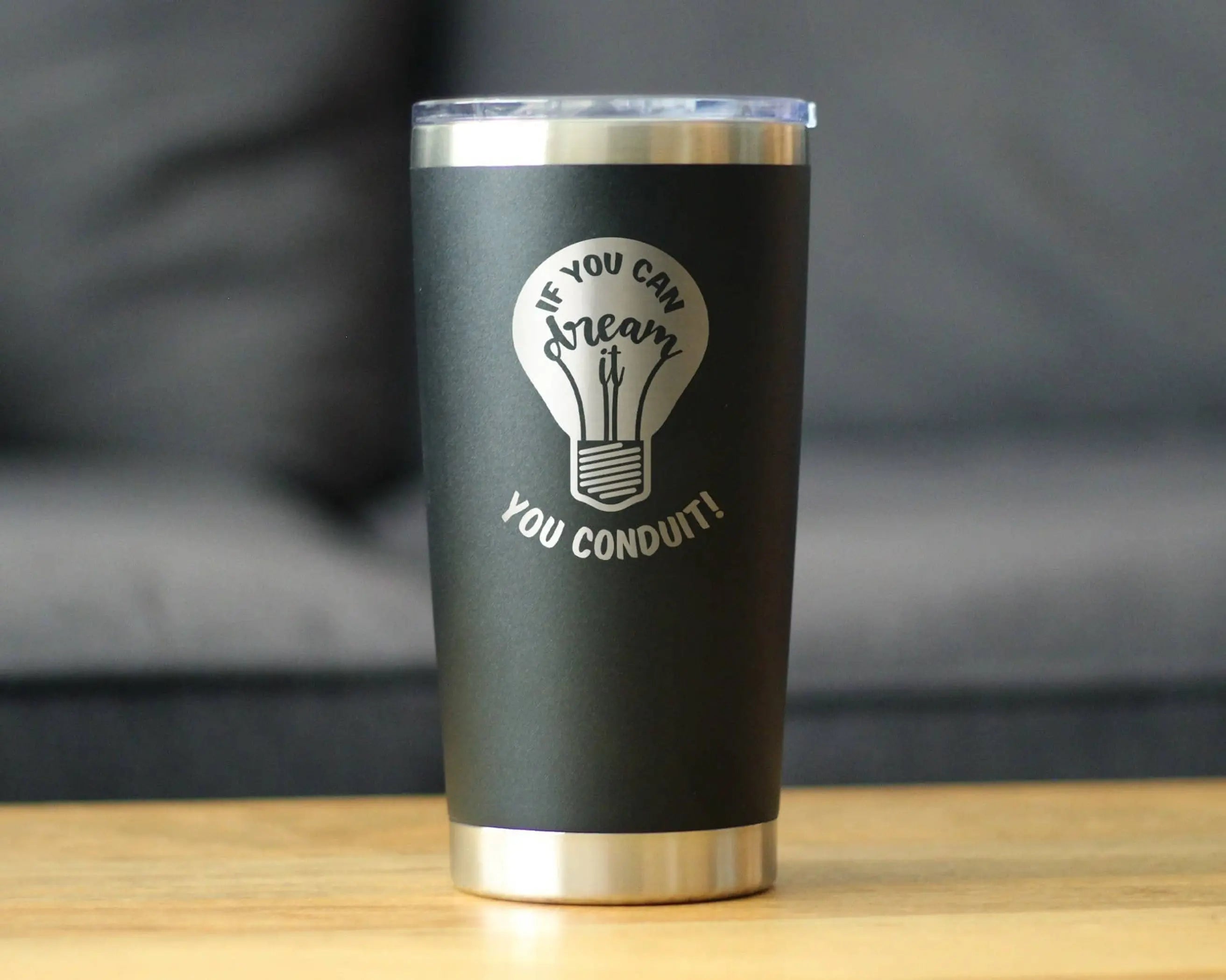 You Conduit Insulated Travel Tumbler - Electrician Gifts Bevvee