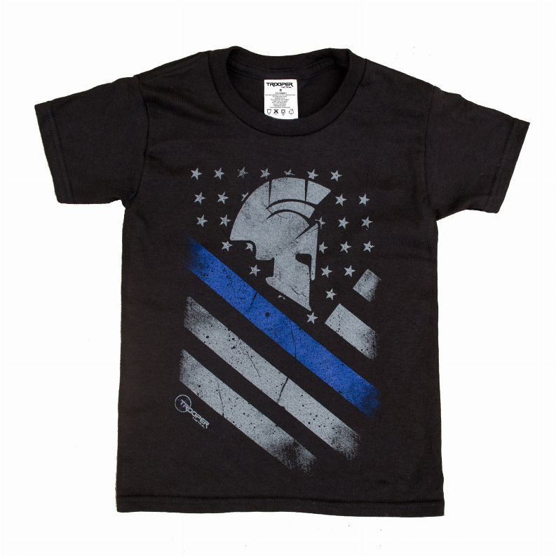 Youth Spartan T Shirt Trooper Clothing