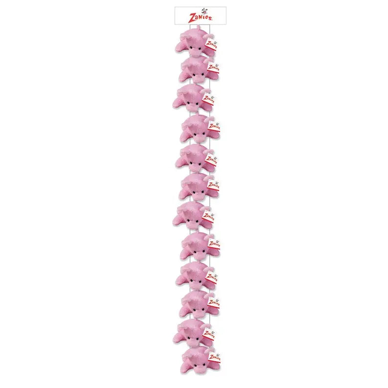 ZA Bitty Buddy Clip Strip - Oink 12pc Zanies
