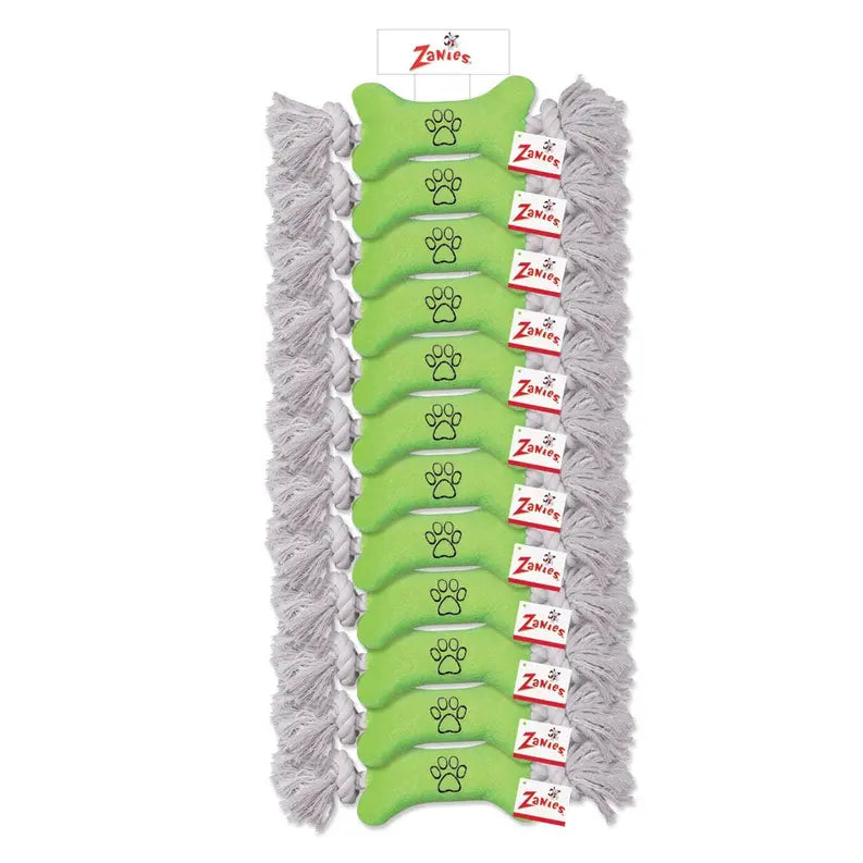 ZA Tiny Tugger Clip Strip - Grn 12pc Zanies