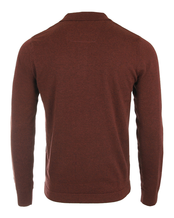ZIMEGO Men's Casual Polo Sweater Zimego Apparel