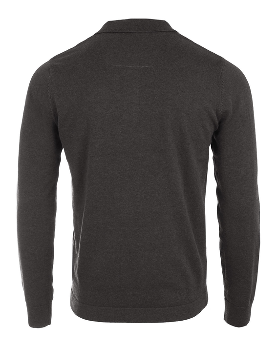 ZIMEGO Men's Casual Polo Sweater Zimego Apparel