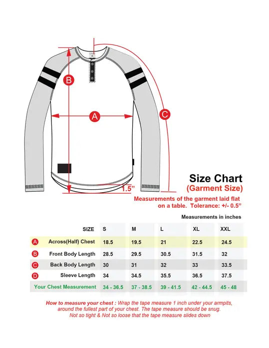 ZIMEGO Men's Long Sleeve Athletic Stripes Arm Contrast Raglan Henley Zimego Apparel