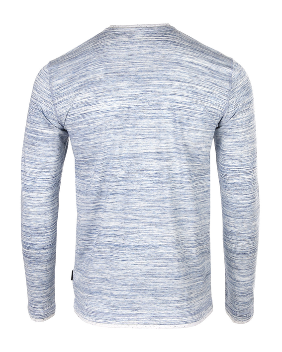 ZIMEGO Men's Long Sleeve Double Layered Y-Neck Fashion Henley Zimego Apparel