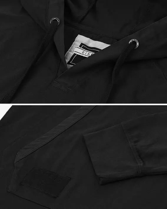 ZIMEGO Men's Pigment Dyed Hoodie Zimego Apparel