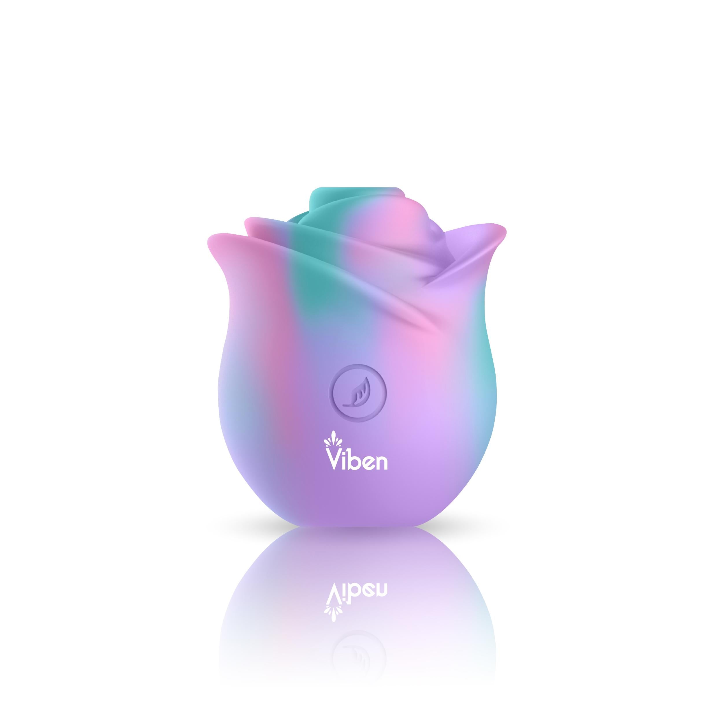Zen Rose - Unicorn - Handheld Rose Clitoral and Nipple Stimulator - GreatEagleInc