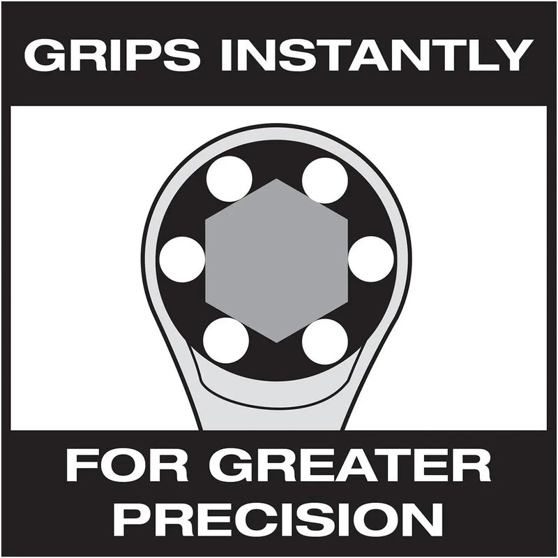 Zero Degree Sae Ultra-precise Gearless Ratchet Wrench Set (7-piece) ZERODEGREE