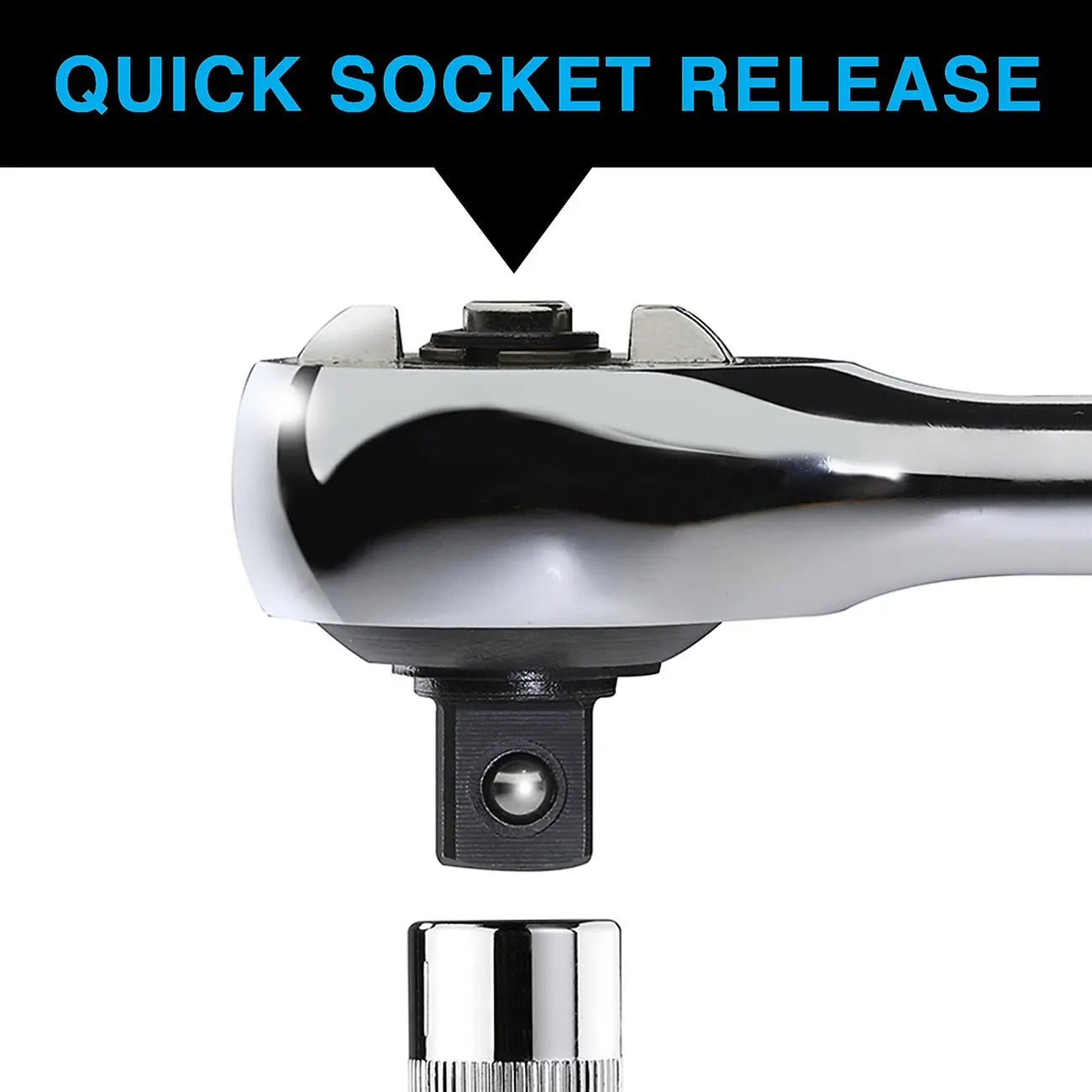 Zero Degree Ultra-precise Gearless 1/2" Ratchet ZERODEGREE