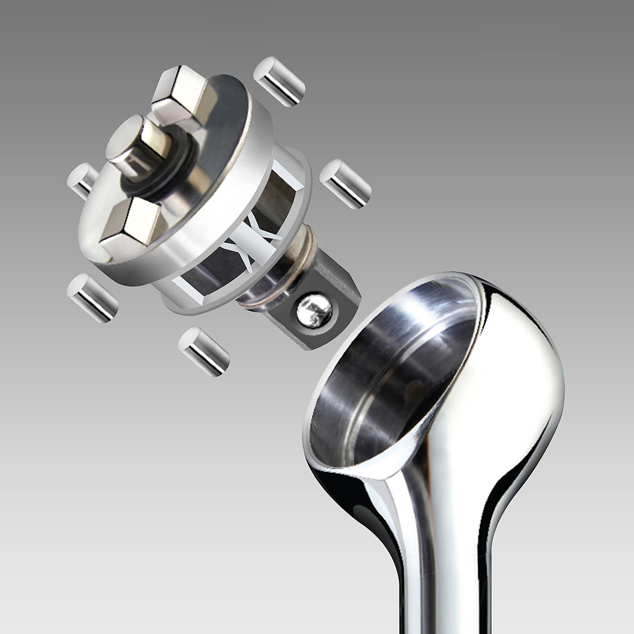 Zero Degree Ultra-precise Gearless Ratchet 1/4" Drive ZERODEGREE