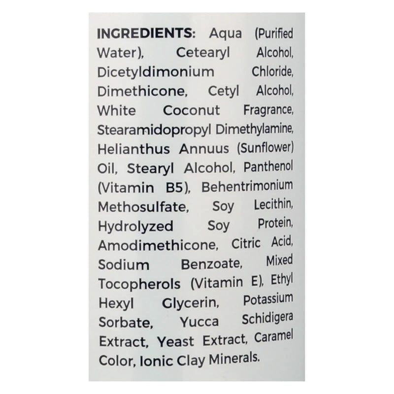 Zion Health Adama Minerals Anti Frizz Conditioner - White Coconut - 16 Fl Oz Zion Health