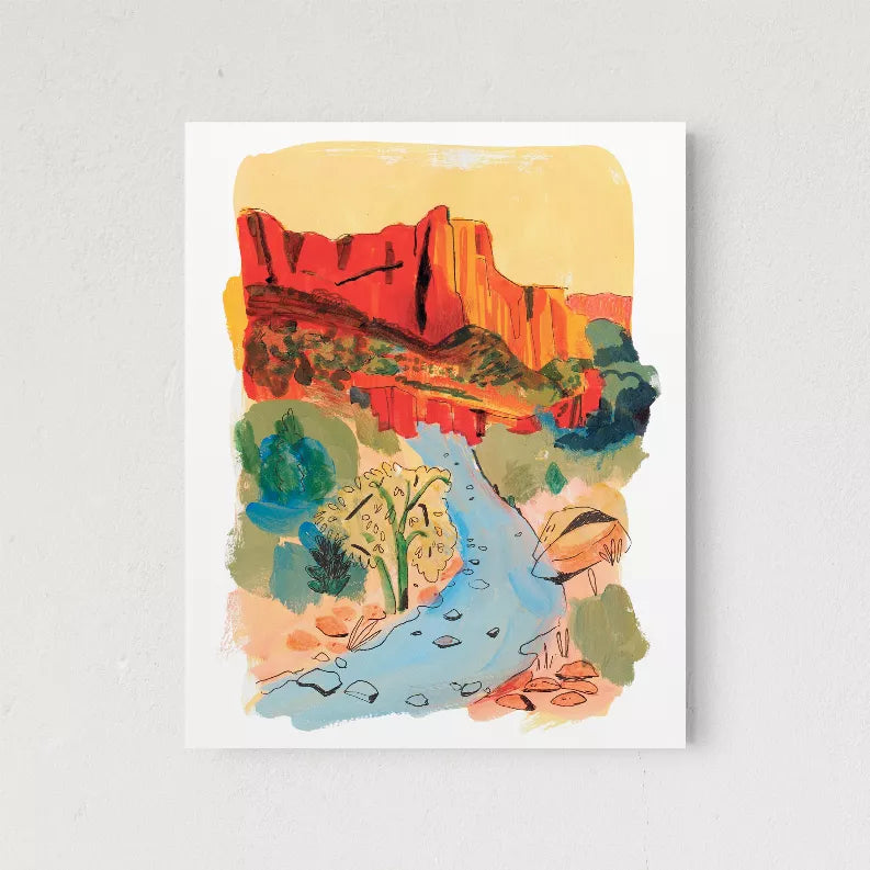 Zion National Park The Crafted Prints