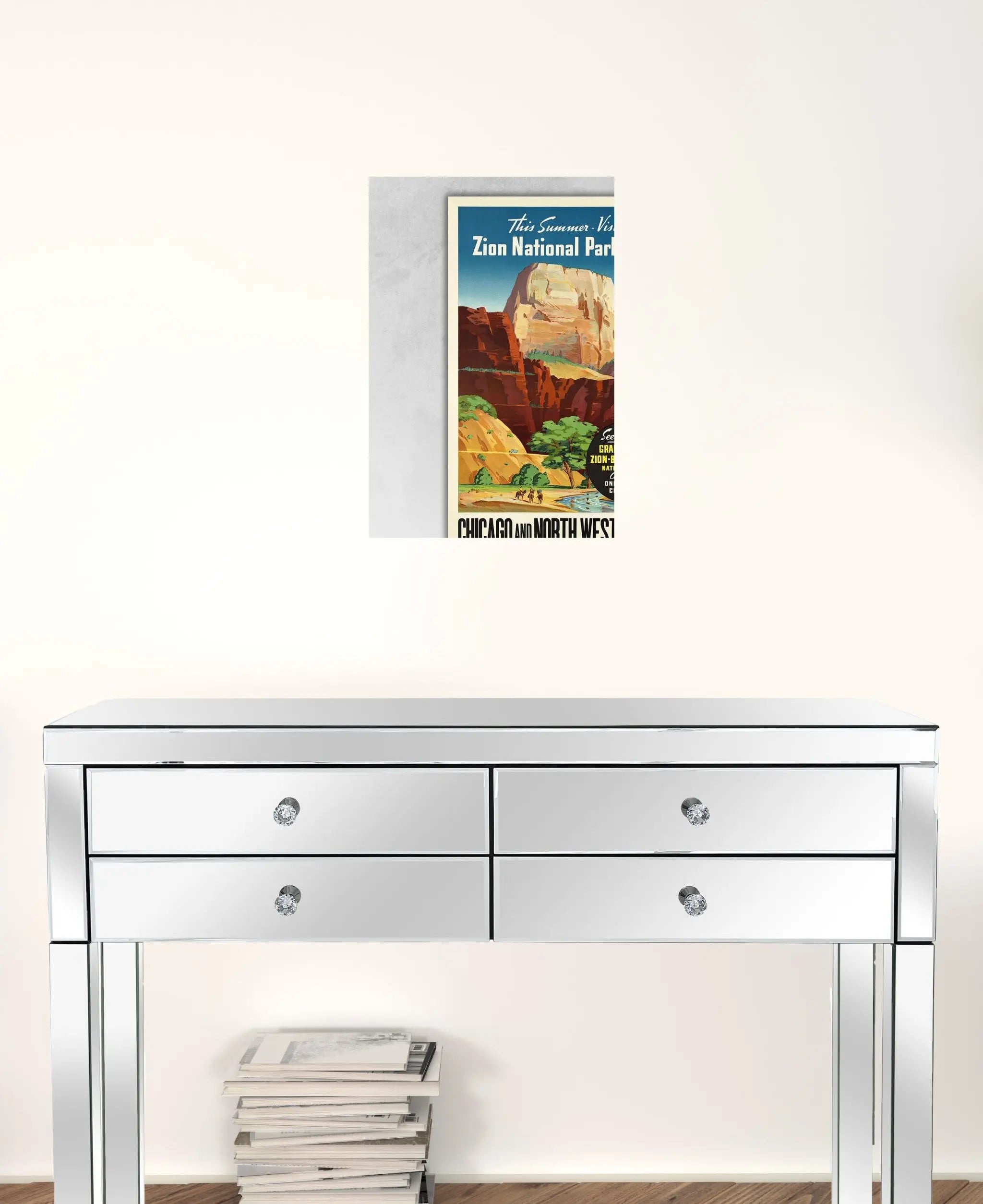 Zion National Utah Unframed Print Wall Art Homeroots Home Decor