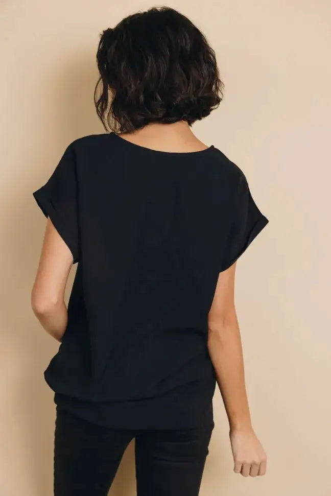 Zip To It Blouse Stay Warm in Style