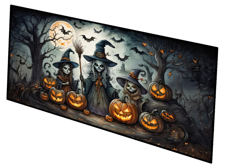 Zombies Spooky Halloween Pair of Pot Holders Caroline's Treasures