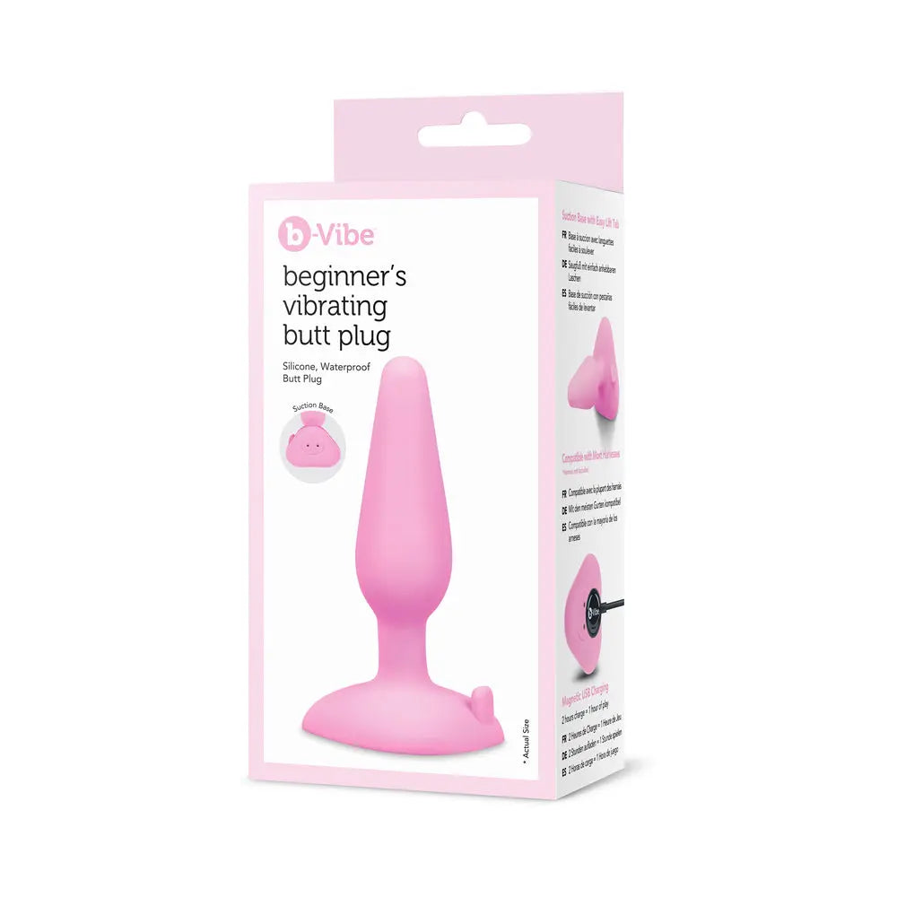 b-Vibe Beginner's Vibrating Butt Plug B-Vibe