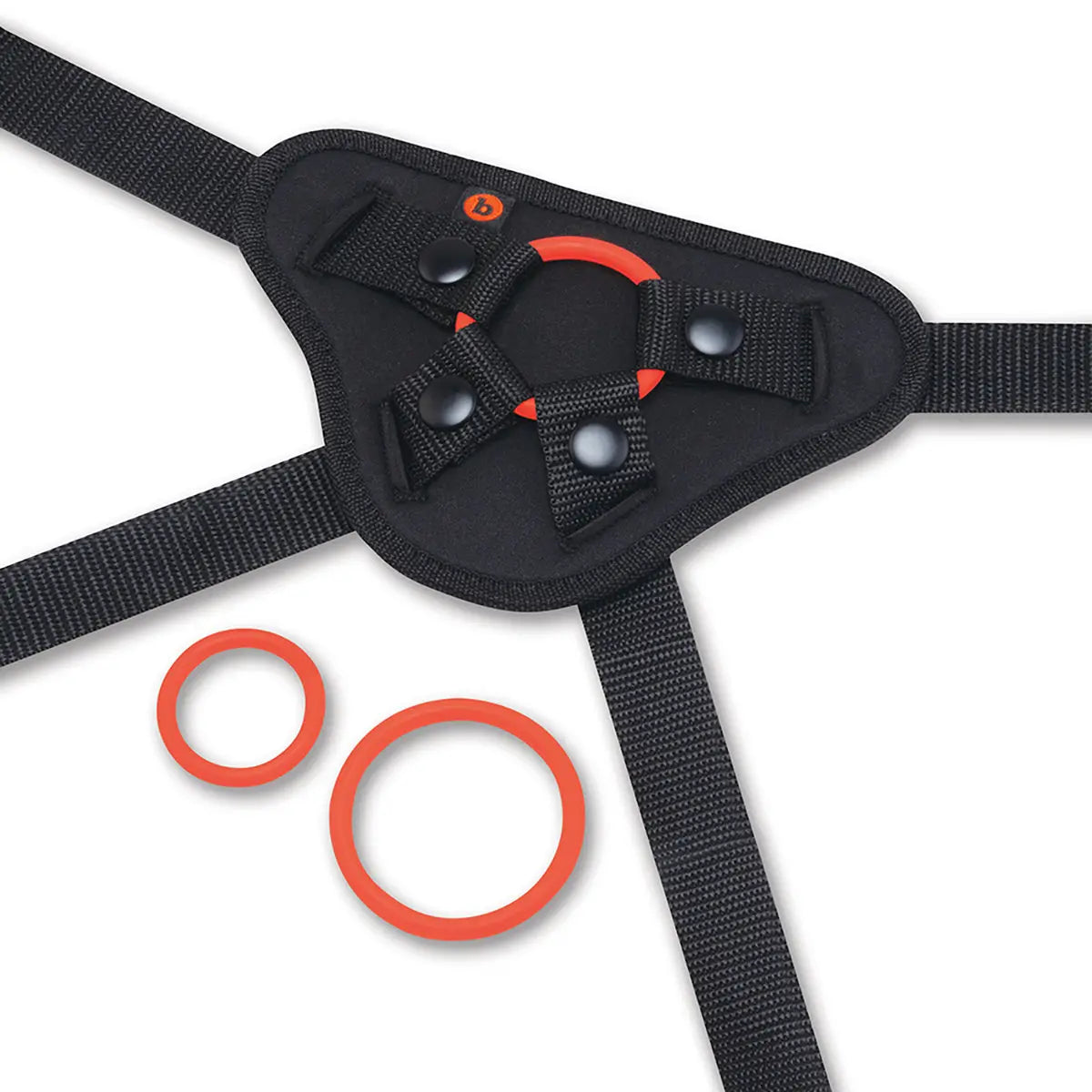 b-Vibe Beginners Strap-On Harness Set with 5 in. Silicone Dildo Peg B-Vibe