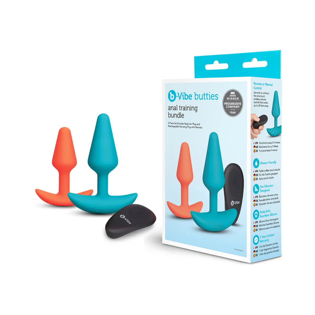 b-Vibe Butties Anal Training 2-Piece Set B-Vibe