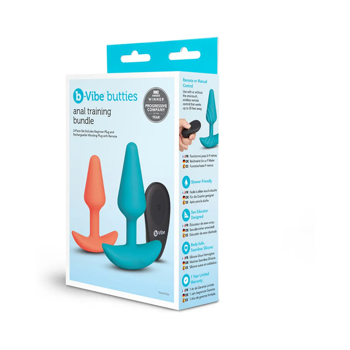 b-Vibe Butties Anal Training 2-Piece Set B-Vibe
