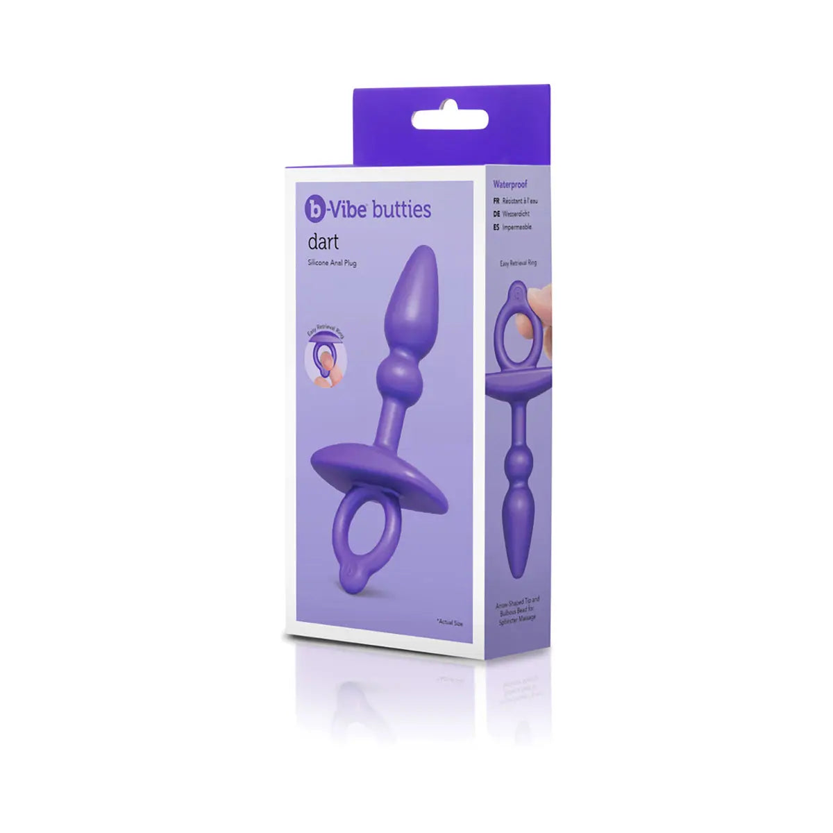 b-Vibe Butties Dart Silicone Anal Plug B-Vibe