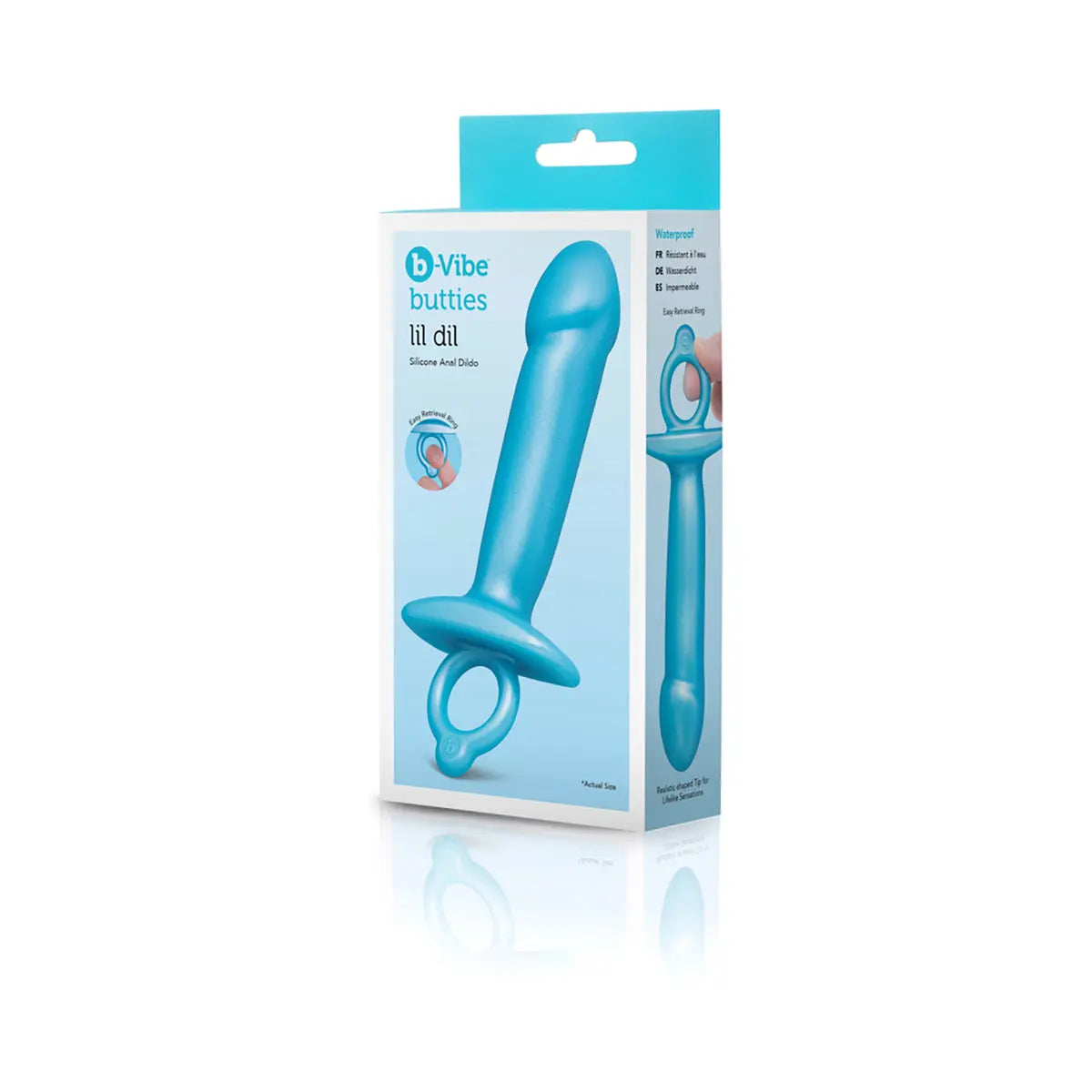 b-Vibe Butties Lil Dil Silicone Anal Dildo B-Vibe