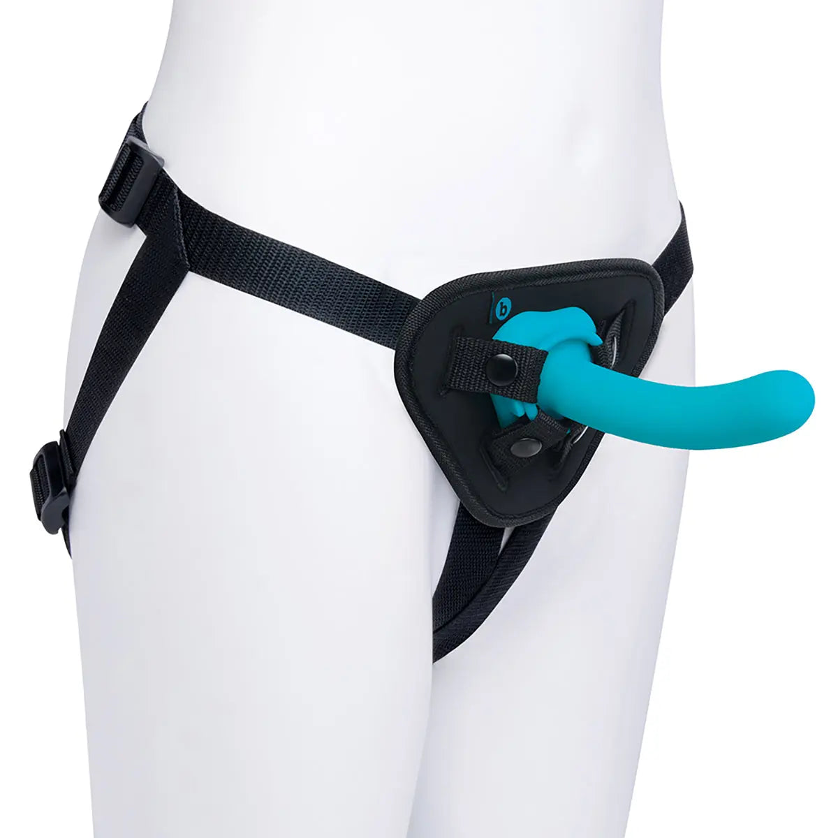 b-Vibe Every Body Strap-On Harness Set with 6 in. Silicone Dildo Peg B-Vibe