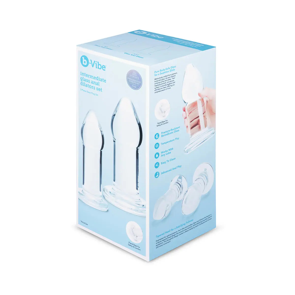b Vibe Intermediate Glass Dilators Set B-Vibe