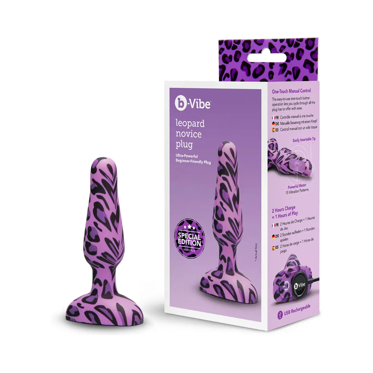 b-Vibe Novice Leopard B-Vibe