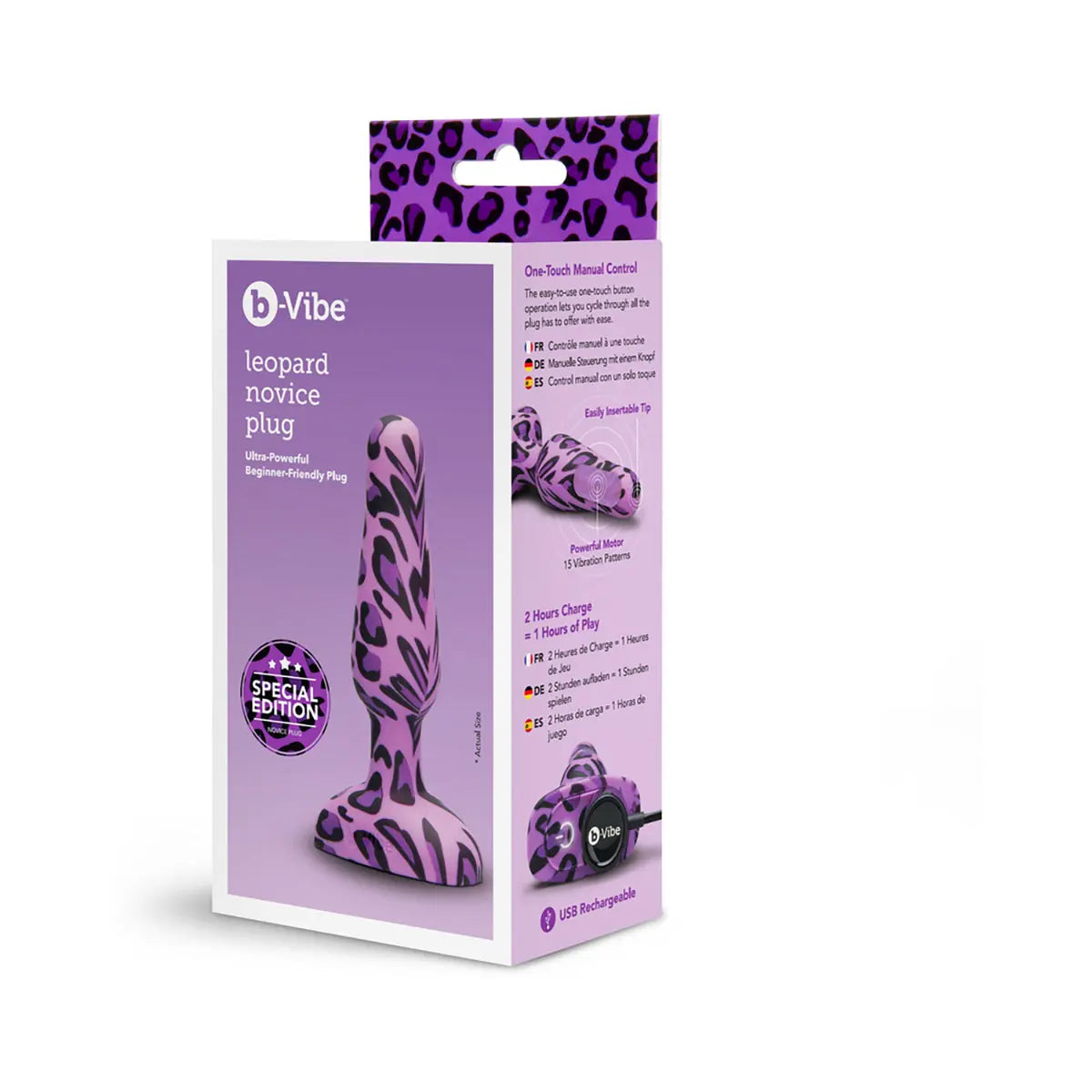 b-Vibe Novice Leopard B-Vibe