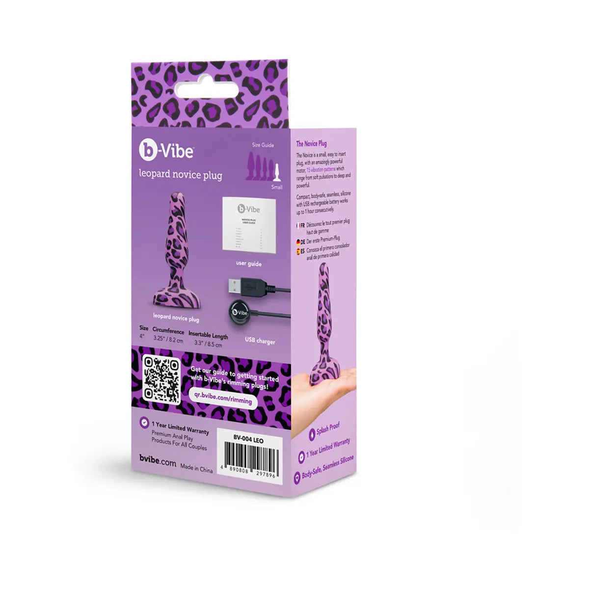 b-Vibe Novice Leopard B-Vibe