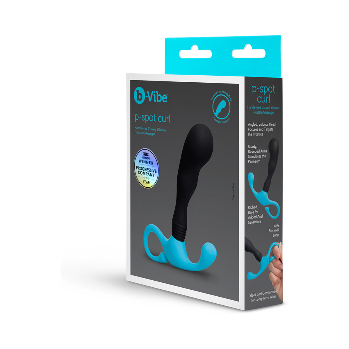 b-Vibe P-Spot Curl B-Vibe