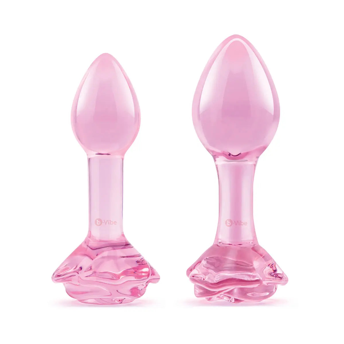 b-Vibe Pink Roses Training Plug Set B-Vibe