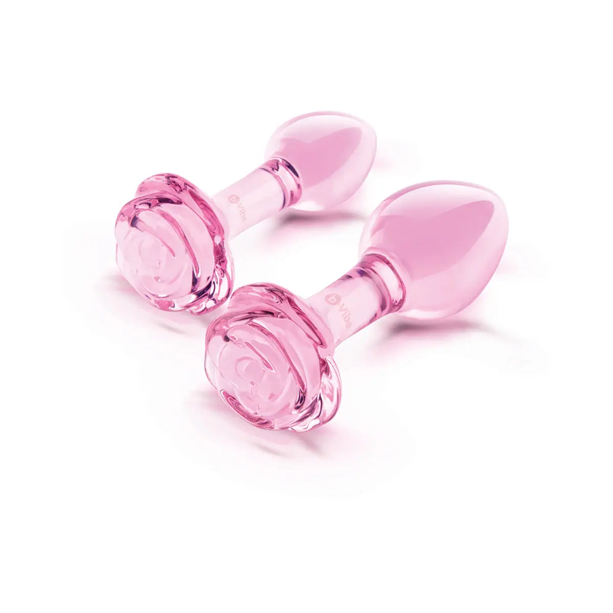 b-Vibe Pink Roses Training Plug Set B-Vibe