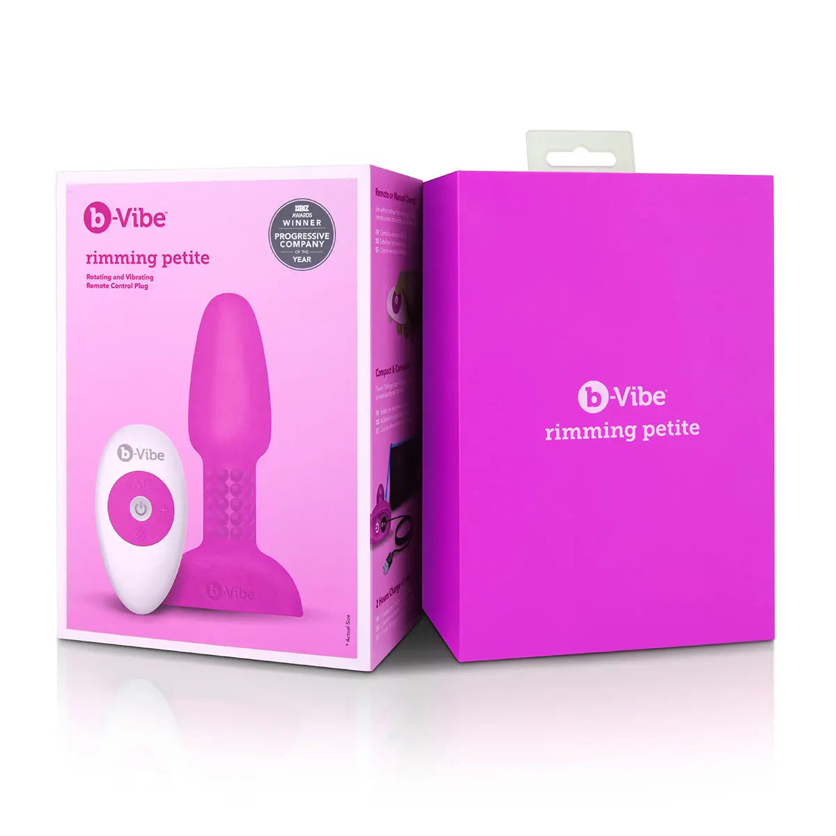 b-Vibe Rimming Petite Fuchsia - GreatEagleInc
