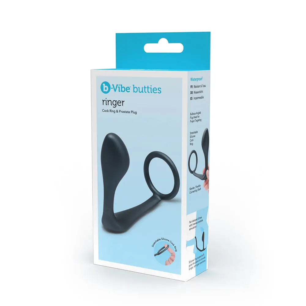 b-Vibe Ringer C-Ring + Plug B-Vibe