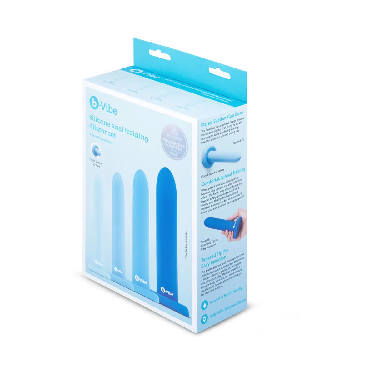 b-Vibe Silicone Anal Training Dilator Set B-Vibe