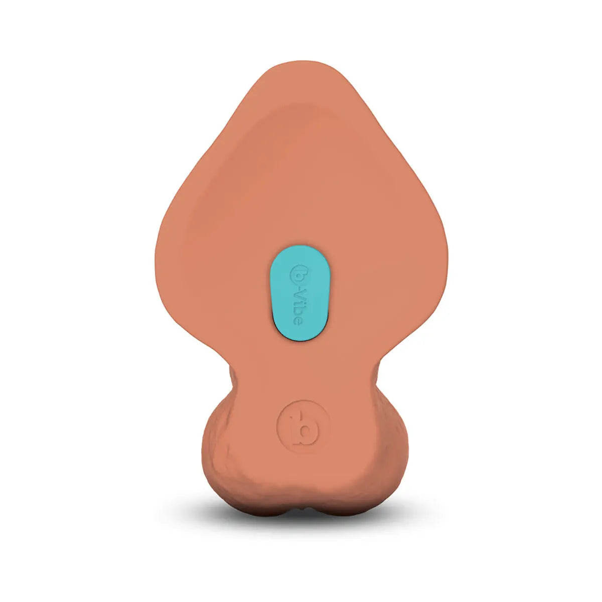 b-Vibe Slipskin Dildo 10in Curved Mocha B-Vibe