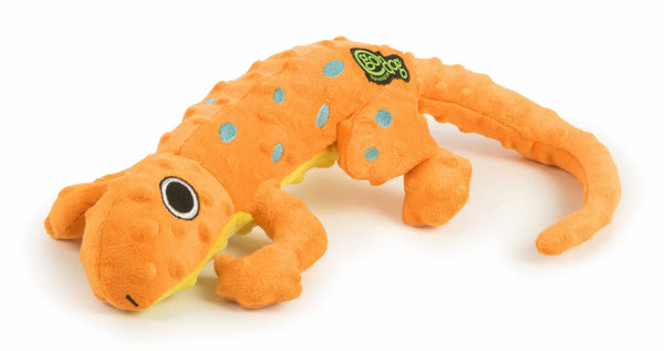 goDog Amphibianz Gecko Squeaky Plush Dog Toy Large GoDog