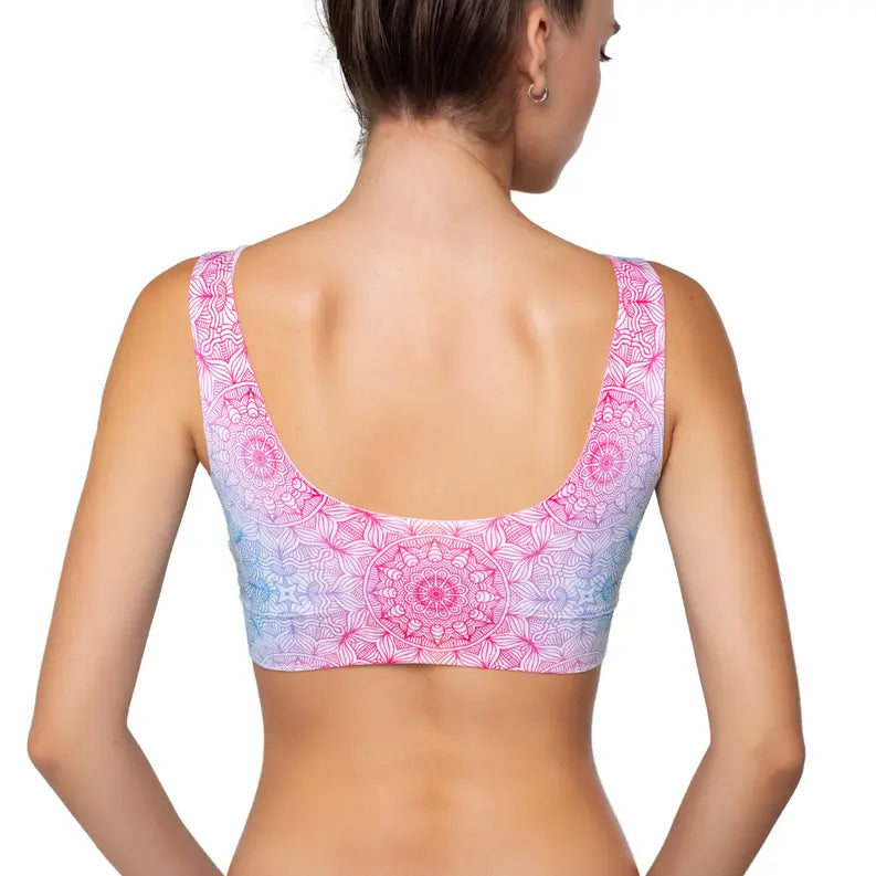 mememe MANDALA Happiness CROP TOP for Women Lia International