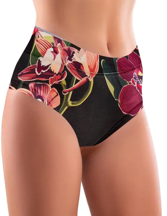 mememe ORCHID HIGH WAISTED BRIEF Panty for Women Lia International