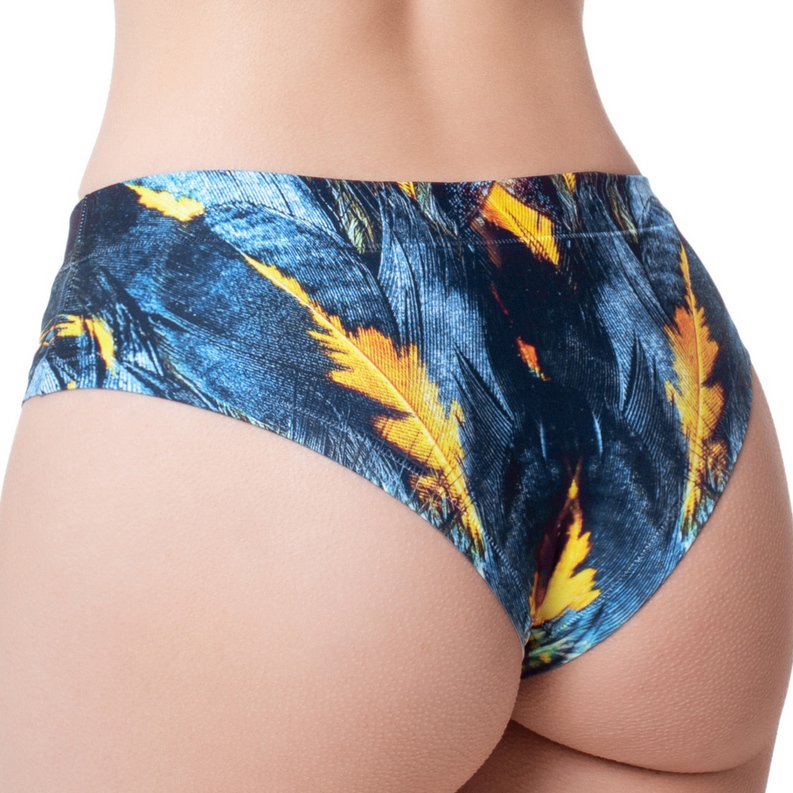 mememe PARADISE BIRDS Feathers PANTY for Women Lia International