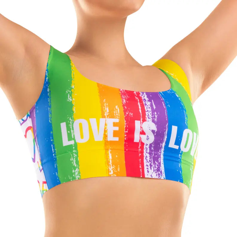 mememe PRIDE Love is CROP TOP for Women Lia International