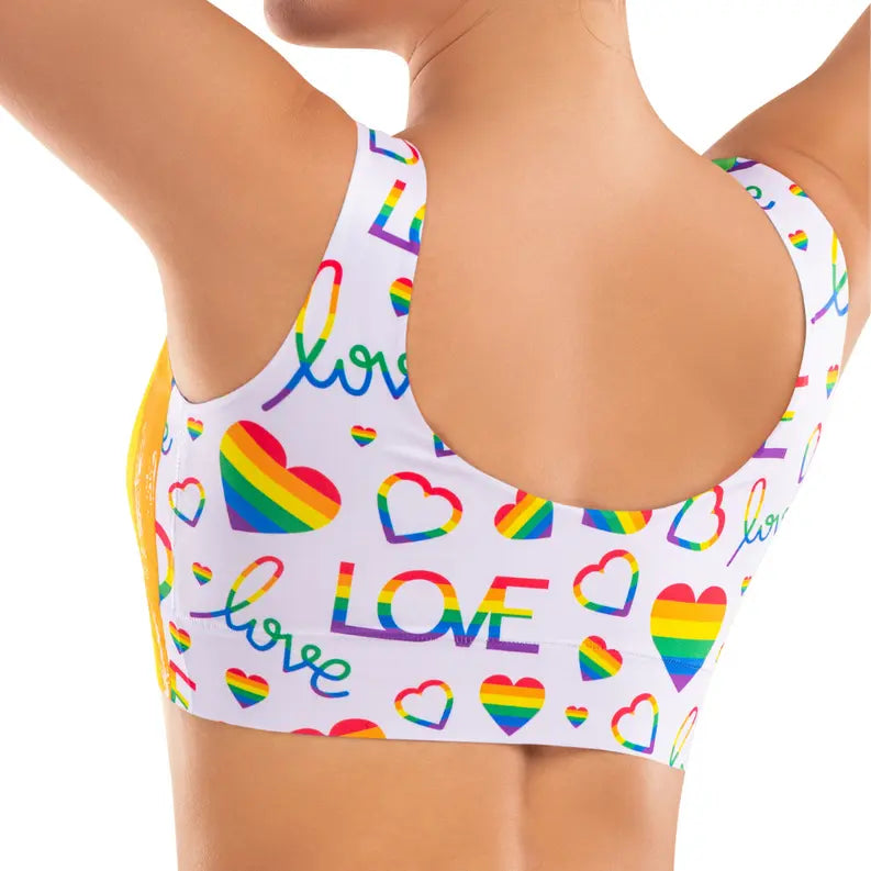 mememe PRIDE Love is CROP TOP for Women Lia International