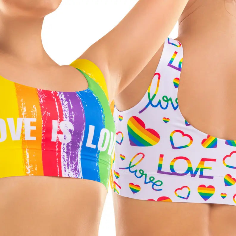 mememe PRIDE Love is CROP TOP for Women Lia International