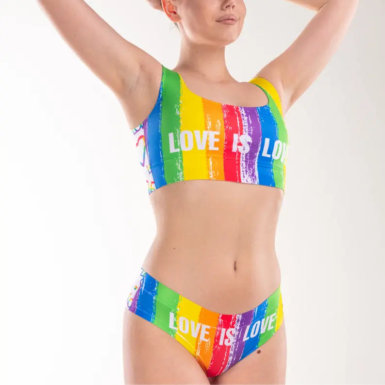 mememe PRIDE Love is CROP TOP for Women Lia International