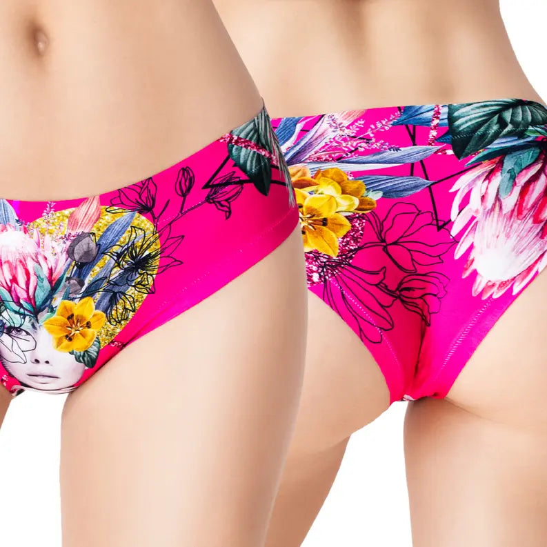 mememe SECRET GARDEN Frida Pink PANTY for Women Lia International