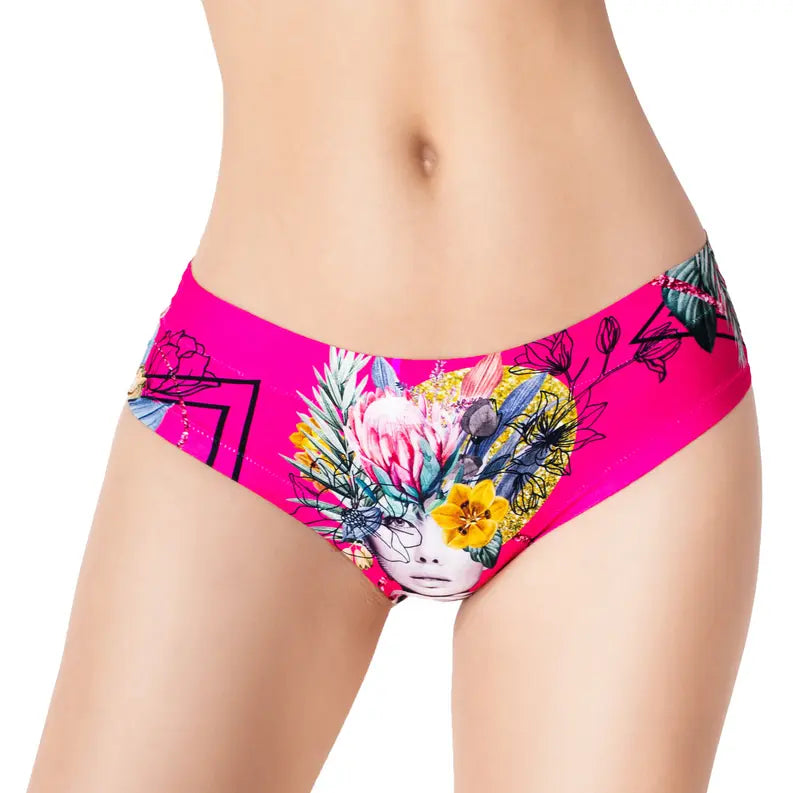 mememe SECRET GARDEN Frida Pink PANTY for Women Lia International