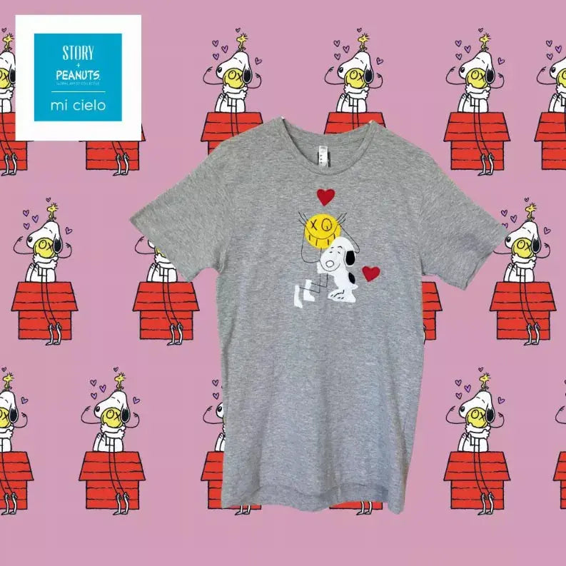 mi cielo x Snoopy - Hug - Adult Shirt Mi Cielo