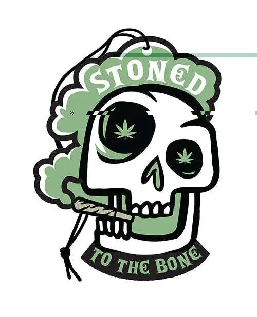 'wood Rocket Stoned To The Bone Air Freshener - Pine - GreatEagleInc