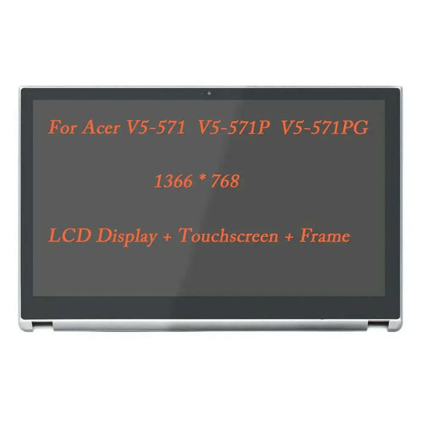 15.6-For-Acer-V5-571-571P-571PG-LCD-Touch-screen-with-Frame-B156XTN03.1-EDP-30p-1366-Acer-laptop-Aspire-V5-571-Series-Assembly-GreatEagleInc-317866157
